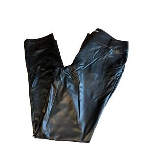 Walter Baker slinky Black Skinny Liquid Leather Pants